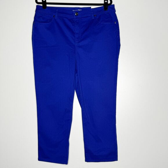 Chico's Pants - NEW Chico's The Platinum Girlfriend Slim Crops 24" Women's Size 14(Chico's 2.5)